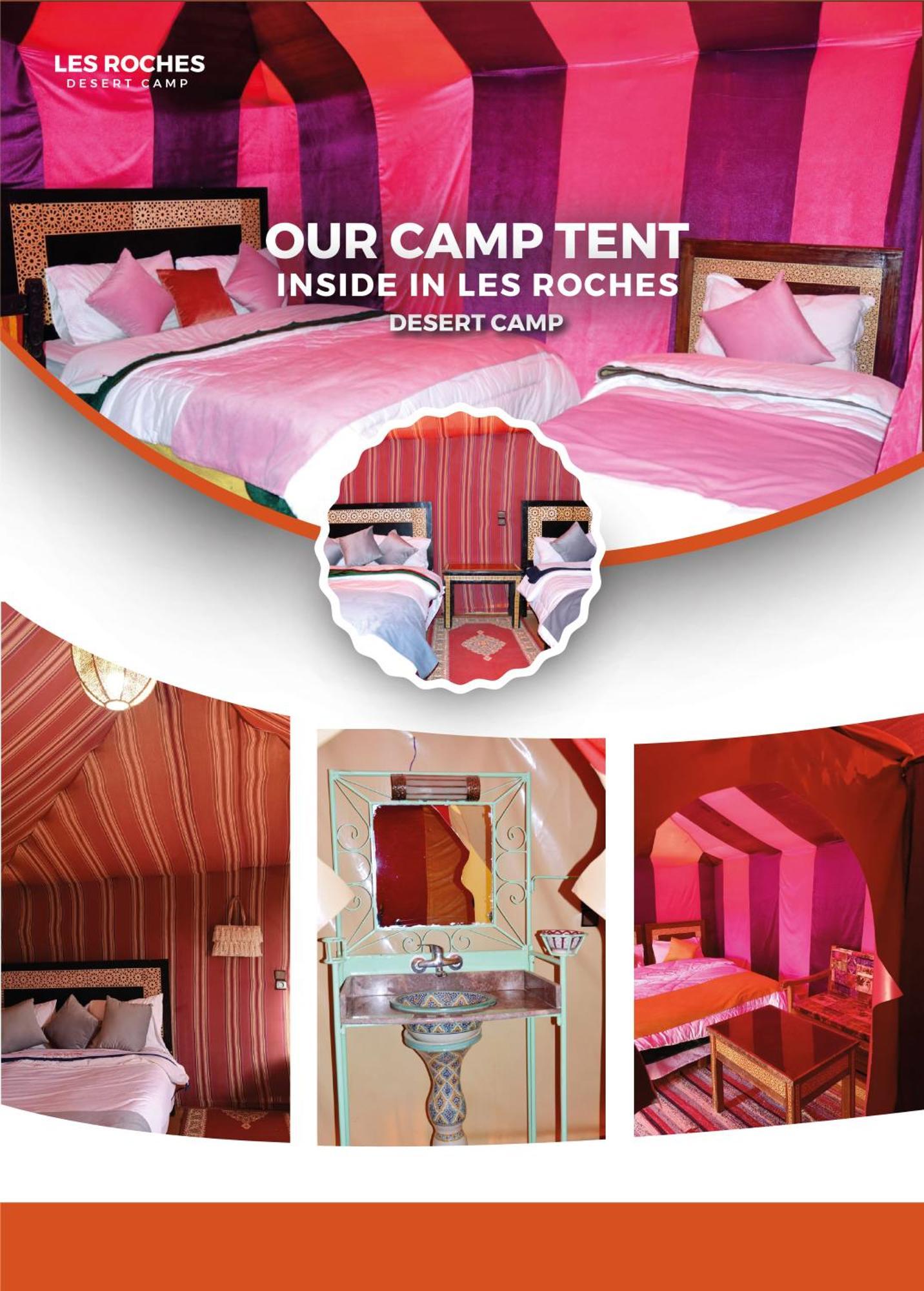 Les Roches Desert Camp مرزوكة المظهر الخارجي الصورة